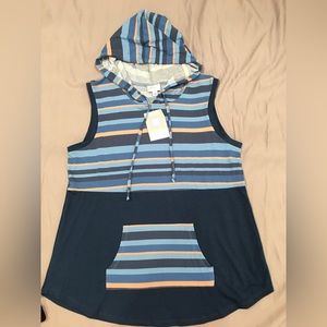 LuLaRoe Sleeveless pocket Hoodie